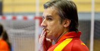 Jorge Dueñas, entrenador de la selección española fenemenina de Balonmano