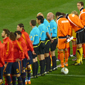 Partido de fútbol España-Holanda