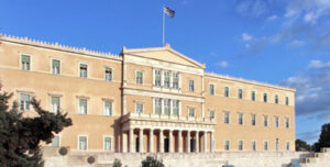 Edificio del Parlamento Helénico en Atenas