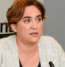 Ada Colau, portavoz de Guanyem