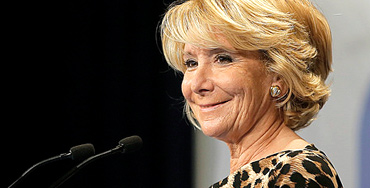 Esperanza Aguirre, expresidenta de la Comunidad de Madrid