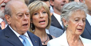 Jordi Pujol y Marta Ferrusola