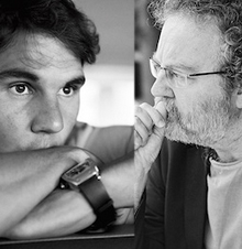 Rafael Nadal y John Carlin
