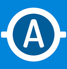 Logotipo de la aplicación Ampere