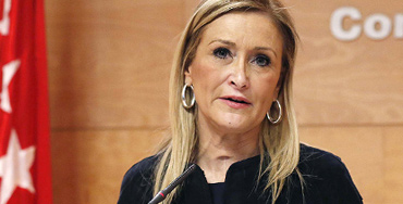 Cristina Cifuentes, candidata del PP a la presidencia de la Comunidad de Madrid