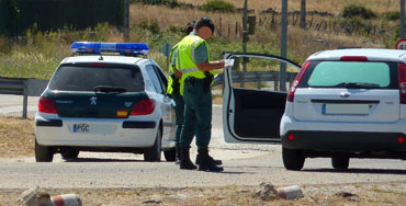 Control de la Guardia Civil