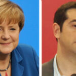 Angela Merkel y Alexis Tsipras