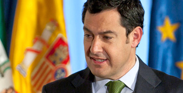 Juan Manuel Moreno Bonilla, presidente del PP de Andalucía