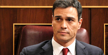 Pedro Sánchez, secretario general del PSOE