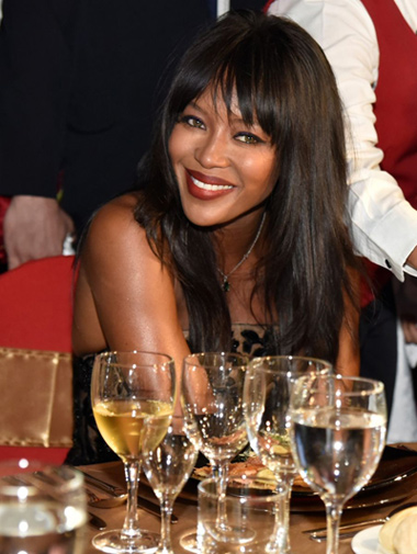 Naomi Campbell en el Festival del Habano