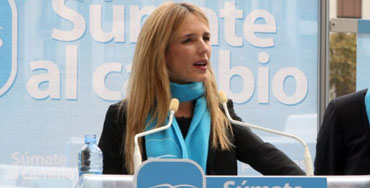 Cayetana Álvarez de Toledo, diputada del PP