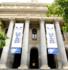 BME en la Bolsa de Madrid
