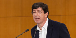 Juan Marín, presidente de Ciudadanos en el Parlamento de Andalucía
