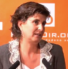 María San Gil, expresidenta del PP vasco