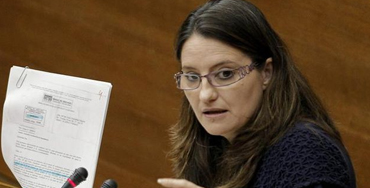 Mònica Oltra, candidata de Compromís a la presidencia de la Generalitat de Valencia