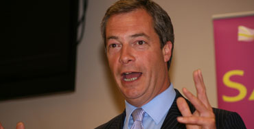 Nigel Farage, líder de UKIP