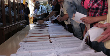Papeletas electorales - Foto: Raúl Fernández