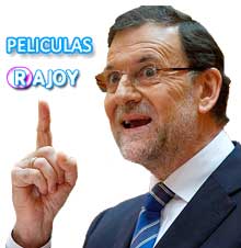 Imagen de Mariano Rajoy en la web de descargas PeliculasRajoy.com