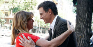 Susana Díaz junto a Pedro Sánchez
