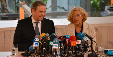 Manuela Carmena y Antonio Miguel Carmona - Foto: Agustín Millán