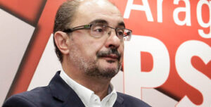Javier Lambán, candidato del PSOE a la presidencia de Aragón