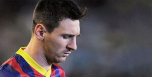 Lionel Messi, delantero del F.C. Barcelona