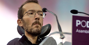 Pablo Echenique, líder de Podemos de Aragón