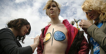 Activistas de Femen