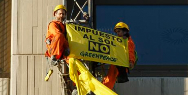 Activistas de Greenpeace - Foto: @greenpeace_esp
