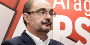 Javier Lambán, presidente de Aragón