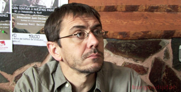 Juan Carlos Monedero, fundador de Podemos