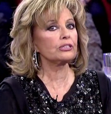 María Teresa Campos, presentadora del programa 'Qué tiempo tan feliz'
