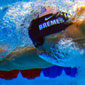 Nadadores durante Campeonato de Natación