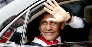 Ollanta Humala, presidente de Perú