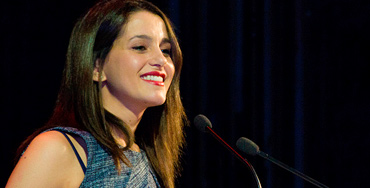 Inés Arrimadas, candidata de Ciudadanos a la Presidencia de la Generalitat de Cataluña