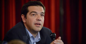 Alexis Tsipras, exministro de Grecia