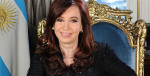 Cristina Fernández, presidenta de Argentina