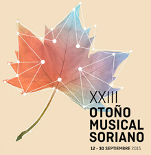 Cartel del Otoño Musical Soriano