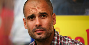 Pep Guardiola, exfutbolista del Barcelona