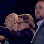Raül Romeva, Artur Mas y Oriol Junqueras