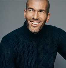 Zinedine Zidane, modelo de Mango