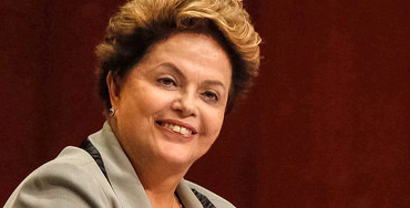 Dilma Rousseff, presidenta de Brasil