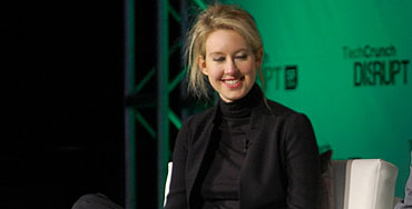 Elizabeth Holmes, fundadora y directora ejecutiva de Theranos