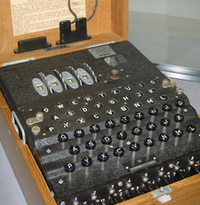 Máquina enigma usada por los nazis