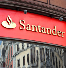 Oficina del banco Santander - Foto: Raúl Fernández