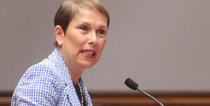 Uxue Barkos, presidenta de Navarra