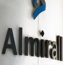 Logotipo de Almirall