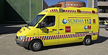 Ambulancia de la Comunidad de Madrid
