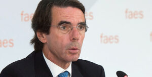 José María Aznar, expresidente del Gobierno