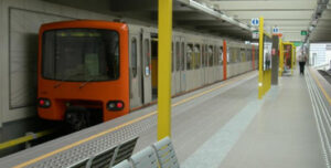 Estación de Metro en Bruselas